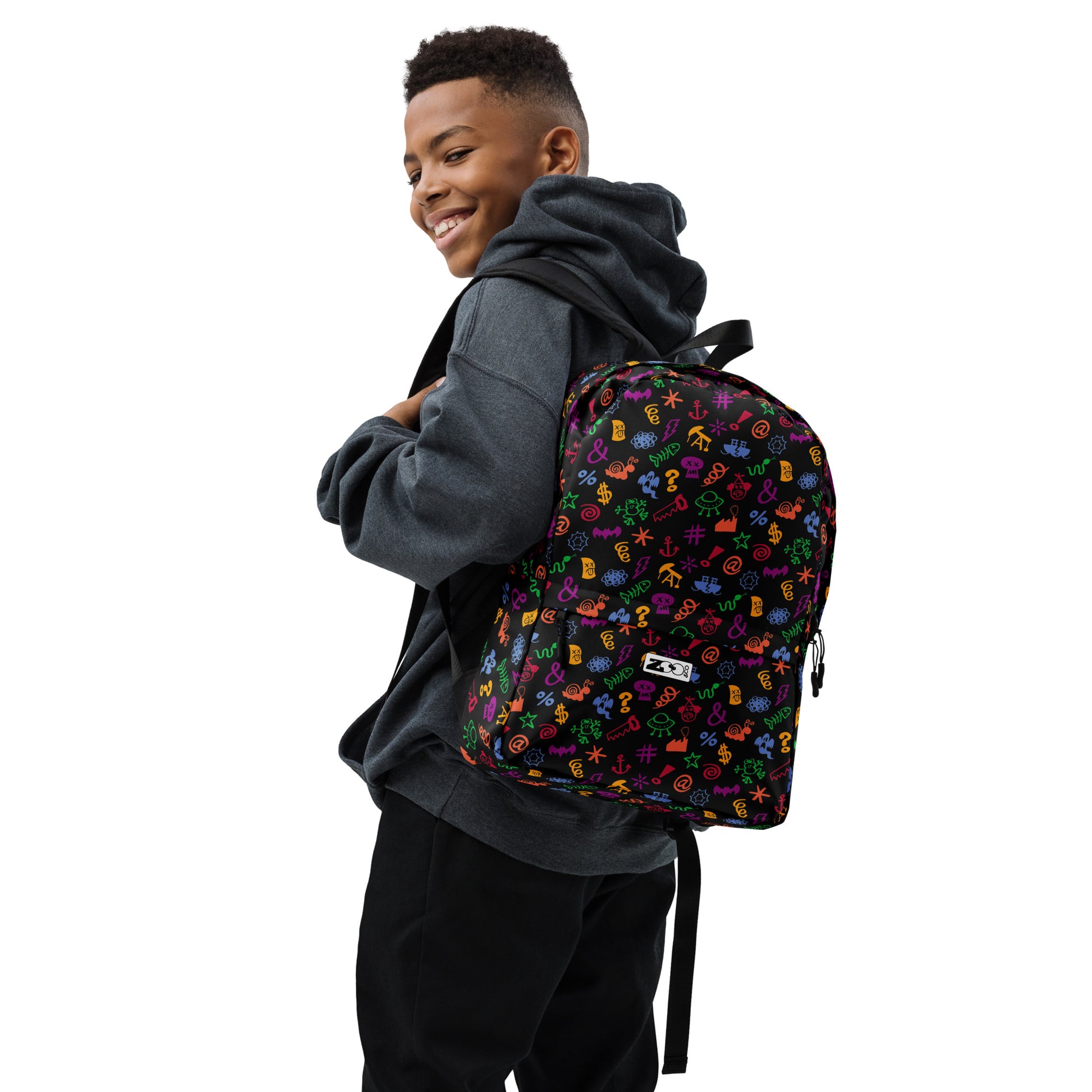 Take this graphic bad words Backpack with you, swear with confidence, keep your smile. Lifestyle