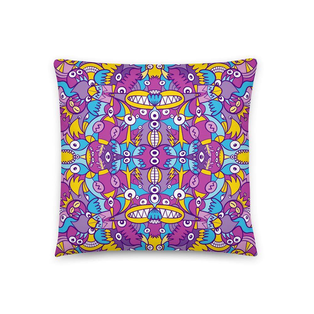 Doodle compulsion is out of control Basic Pillow-Basic pillows