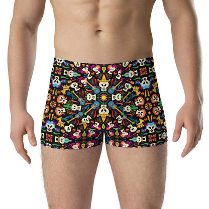 Day of the dead Mexican holiday Boxer Briefs-Boxer briefs