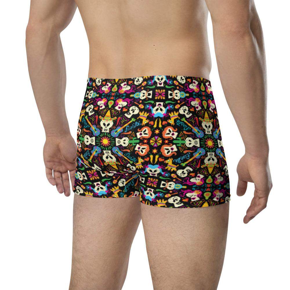Day of the dead Mexican holiday Boxer Briefs-Boxer briefs