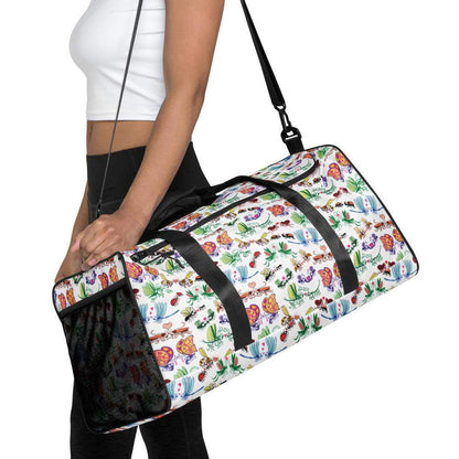 Cool insects madly in love Duffle bag-Duffle bags