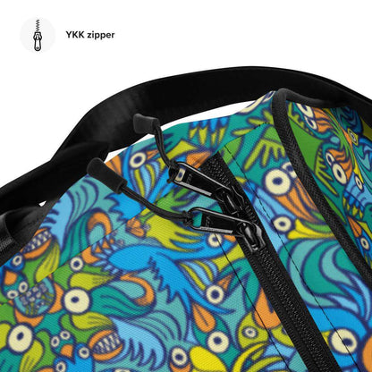 Exotic birds tropical pattern Duffle bag-Duffle bags