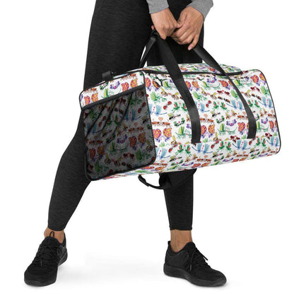 Cool insects madly in love Duffle bag-Duffle bags