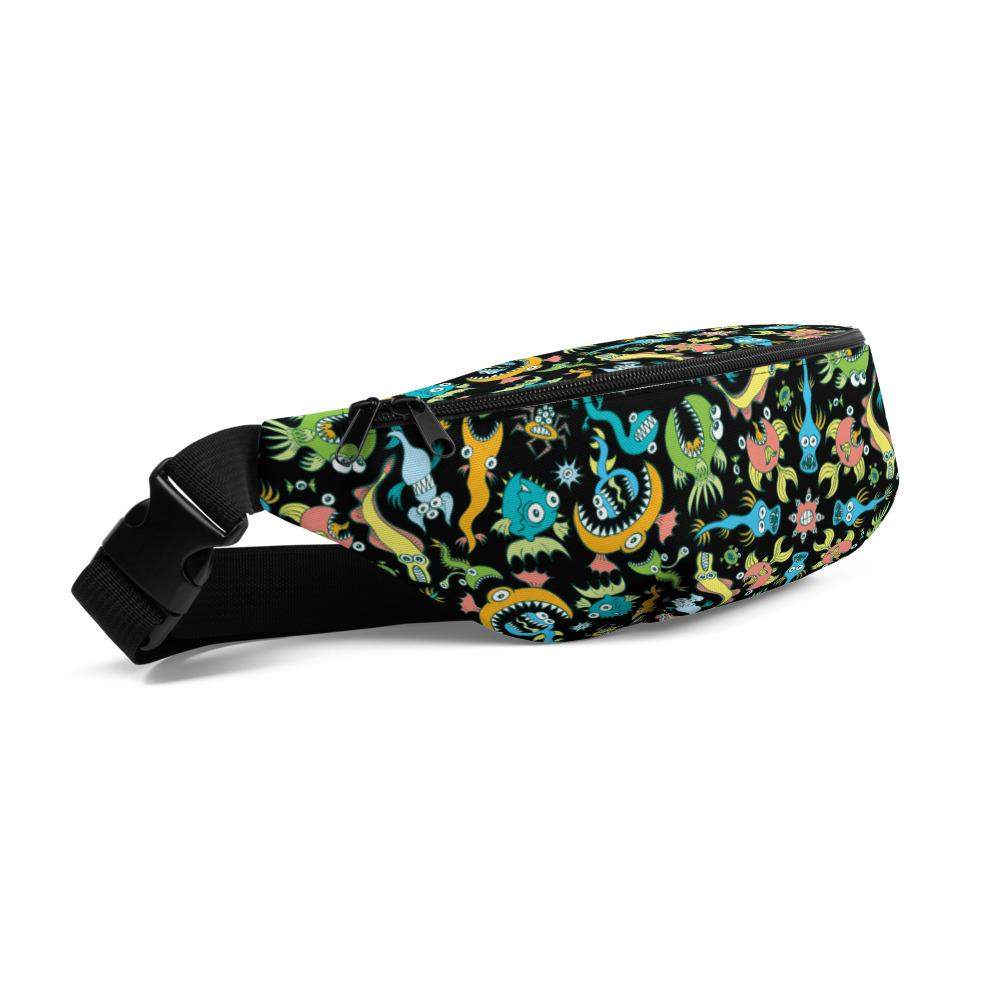 Sea creatures pattern design Fanny Pack-Fanny packs
