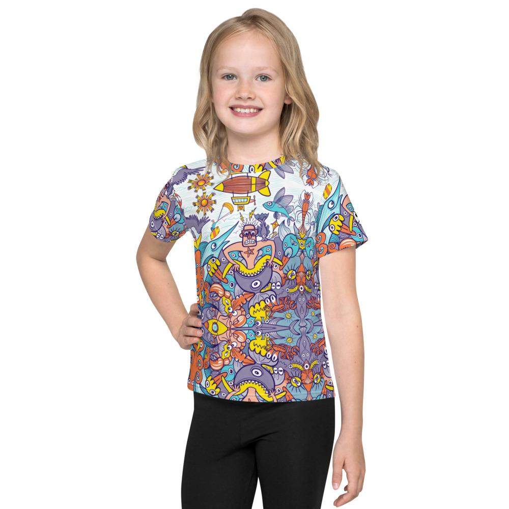Ready for adventure this summer? Kids crew neck t-shirt-Kids crew neck t-shirt