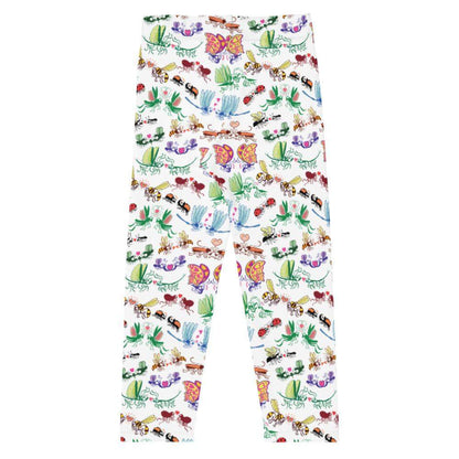 Cool insects madly in love Kid's Leggings-Kids Leggings