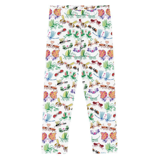 Cool insects madly in love Kid's Leggings-Kids Leggings