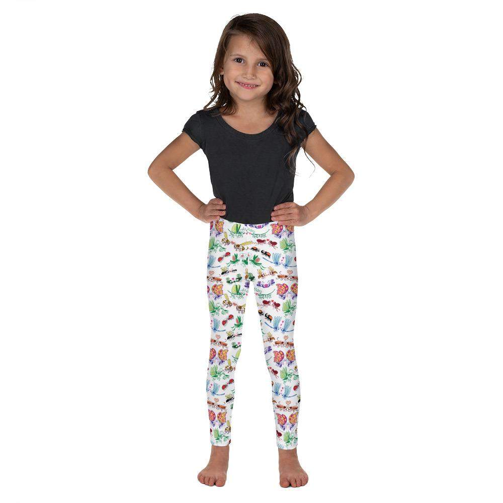 Cool insects madly in love Kid's Leggings-Kids Leggings