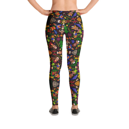 Colombia, the charm of a magical country Leggings. Back view
