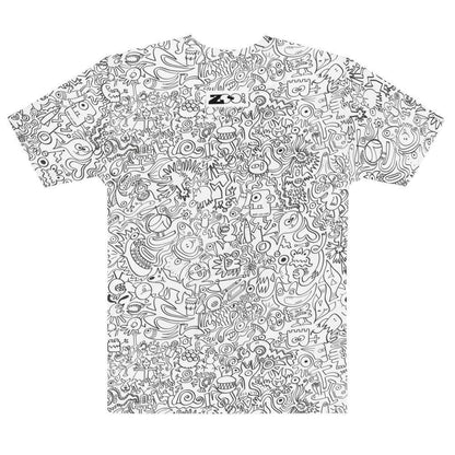Impossible to stop doodling Men's T-shirt-All-over print T-Shirts