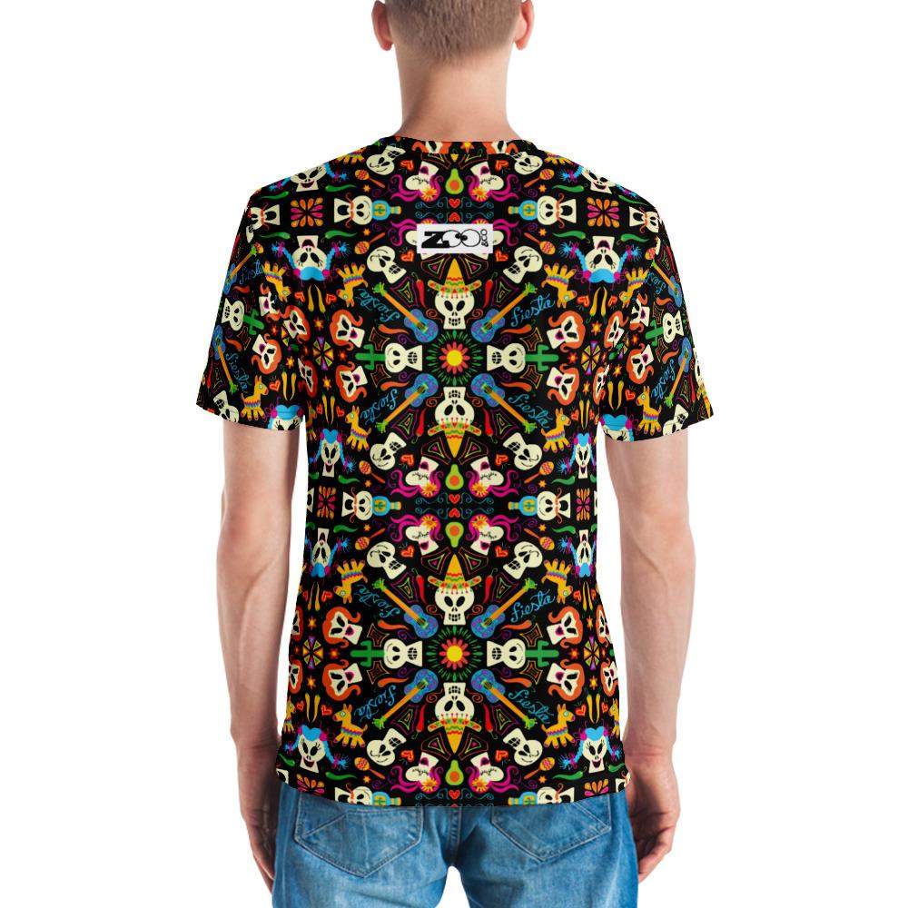Day of the dead Mexican holiday Men's T-shirt-All-over print T-Shirts
