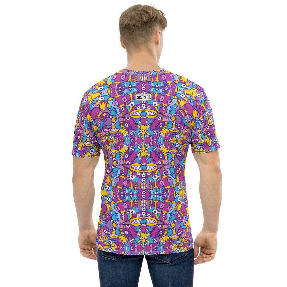 Doodle art compulsion is out of control Men's T-shirt-All-over print T-Shirts