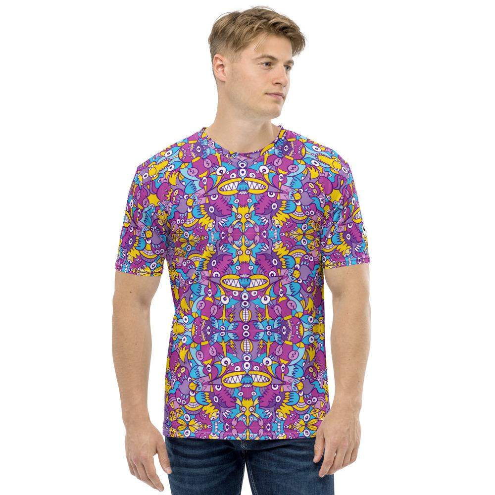 Doodle art compulsion is out of control Men's T-shirt-All-over print T-Shirts