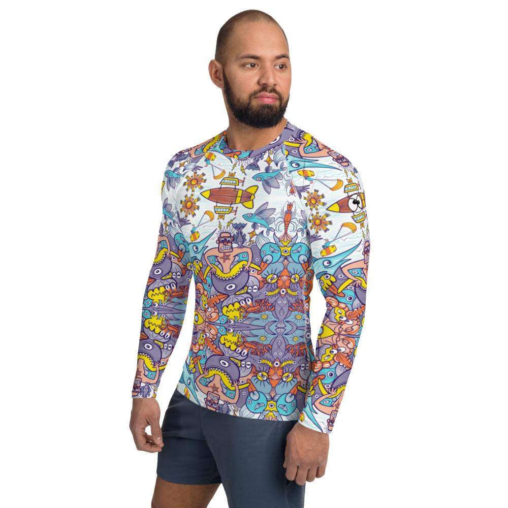 Adventure Time Rash Guard Ready for adventure this summer? Men's Rash Guard – Zoo&co