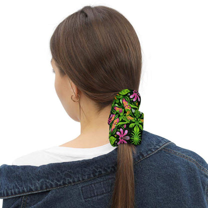 Magical garden full of flowers and insects Neck Gaiter-Neck gaiters