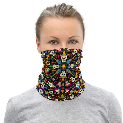 Day of the dead Mexican holiday Neck Gaiter-Neck gaiters
