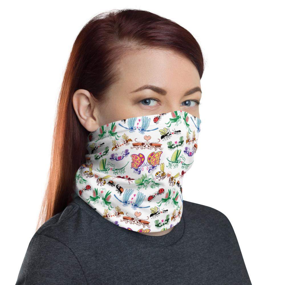 Cool insect madly in love Neck Gaiter-Neck gaiters