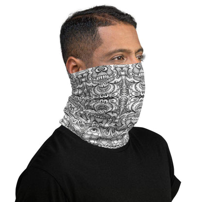 Official pic of the monsters annual convention Neck Gaiter-Neck gaiters