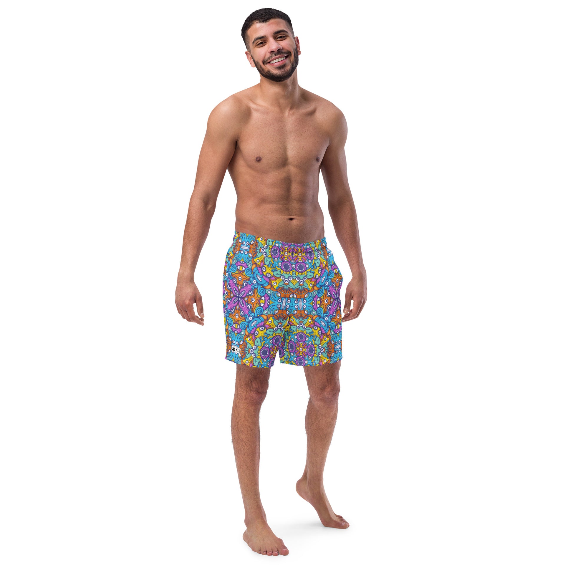 The ultimate sea beasts cast from the deep end of the ocean Men's swim trunks. Lifestyle