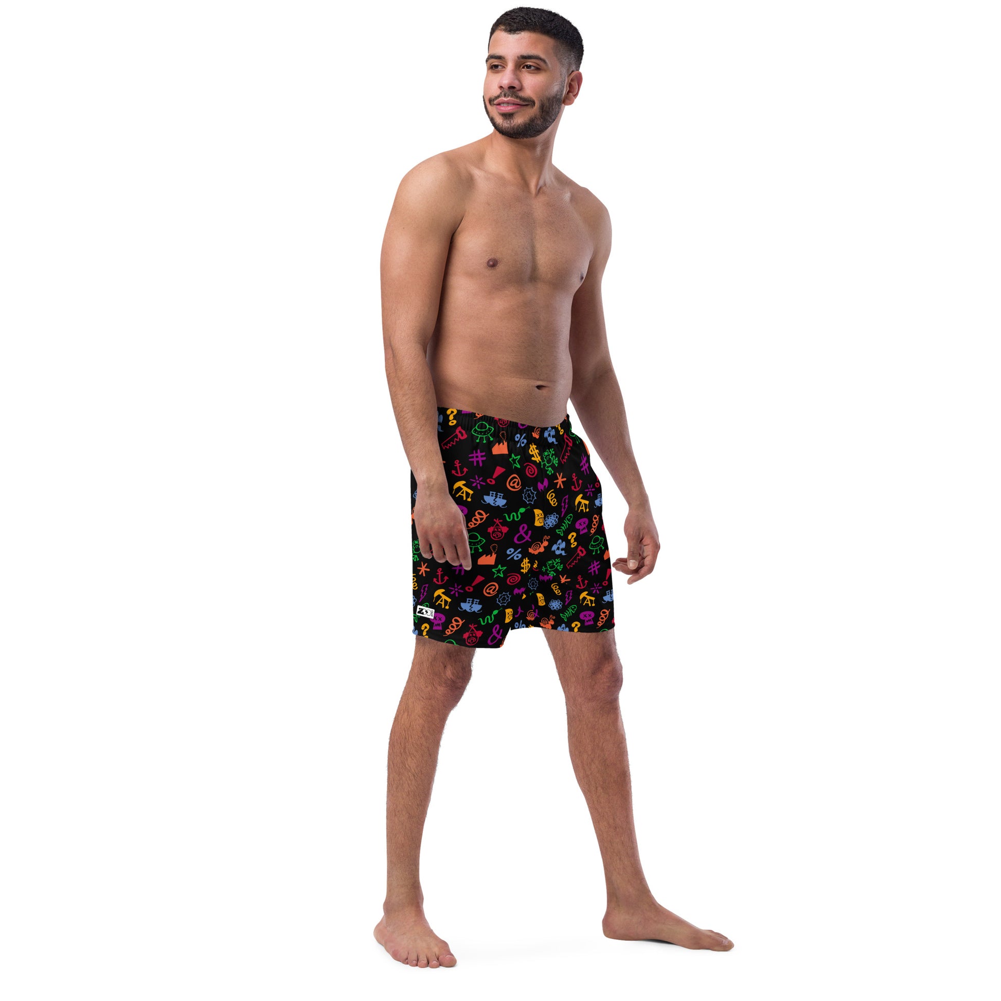 Wear these bad words Men's swim trunks, swear with confidence, keep your smile. Lifestyle