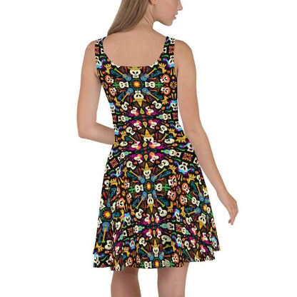 Day of the dead Mexican holiday Skater Dress-Skater dresses