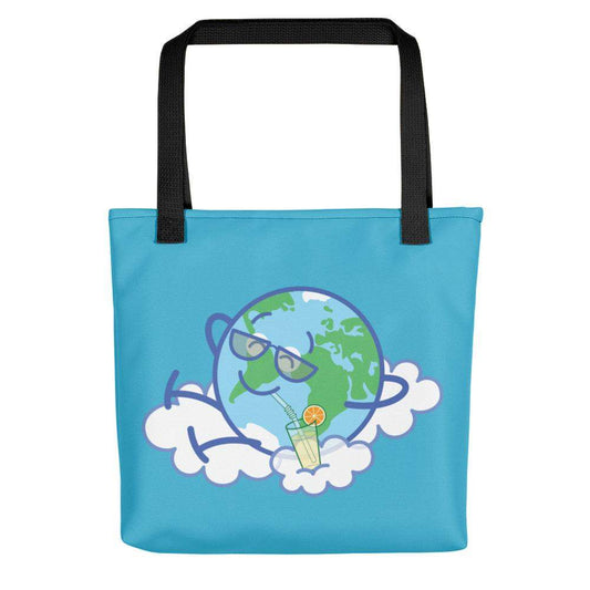 Cool Earth taking a break Tote bag-Tote bags