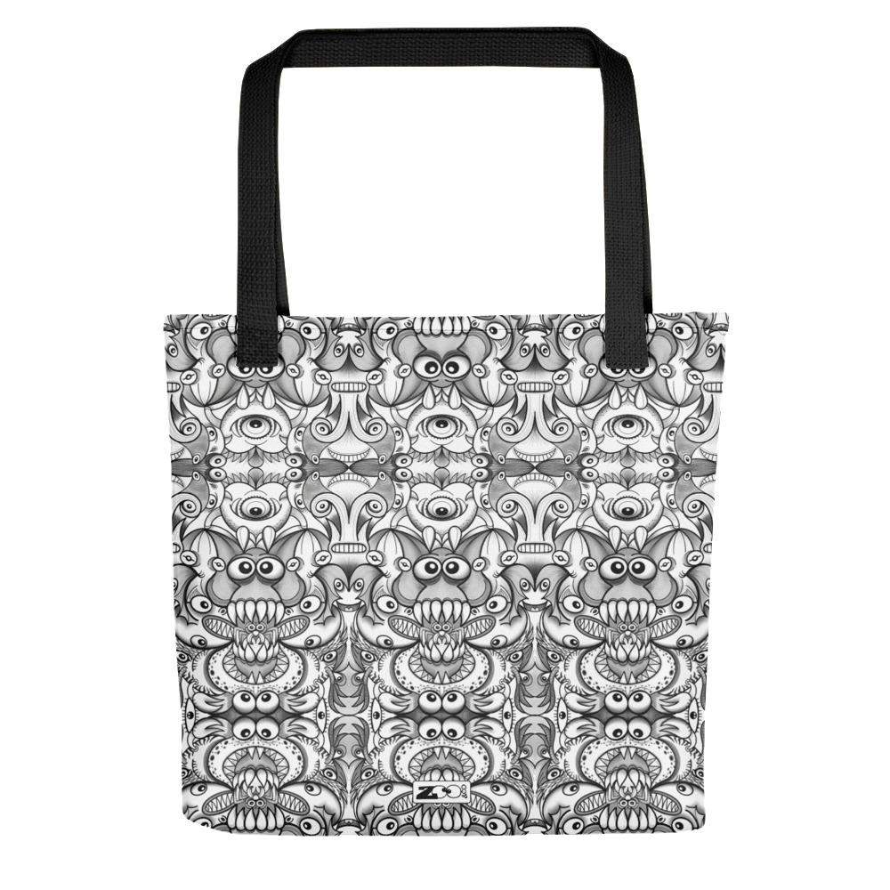 Official pic of the monsters annual convention Tote bag-Tote bags