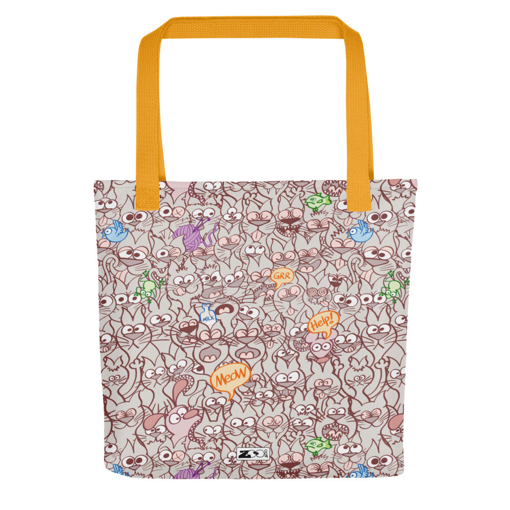 Exclusive design only for real cat lovers Tote bag
