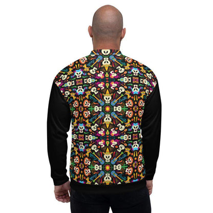 Day of the dead Mexican holiday Unisex Bomber Jacket-Unisex bomber jackets