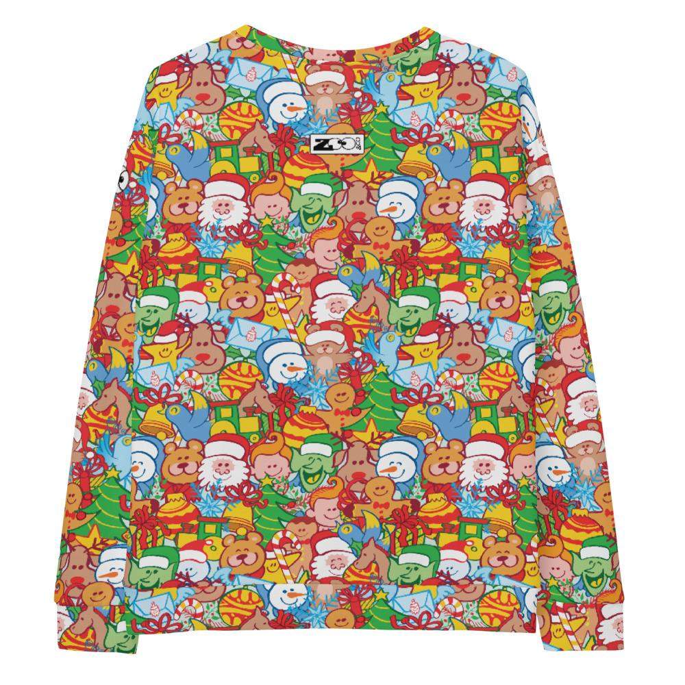 All Christmas stars pattern design Unisex Sweatshirt-Unisex sweatshirts