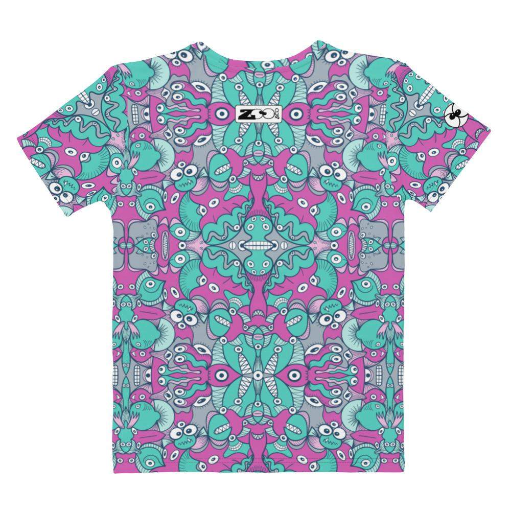 Sea creatures from an alien world Women's T-shirt-All-over print T-Shirts