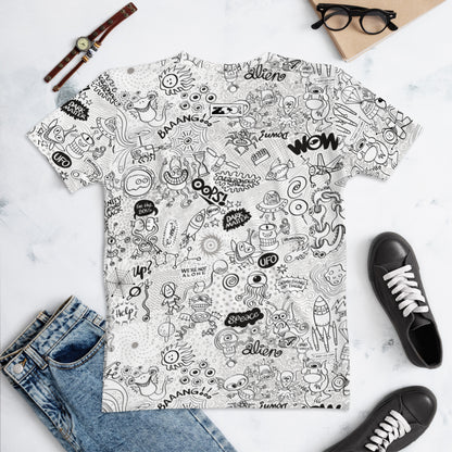 Celebrating the most comprehensive Doodle art of the universe Women's T-shirt. Lifestyle