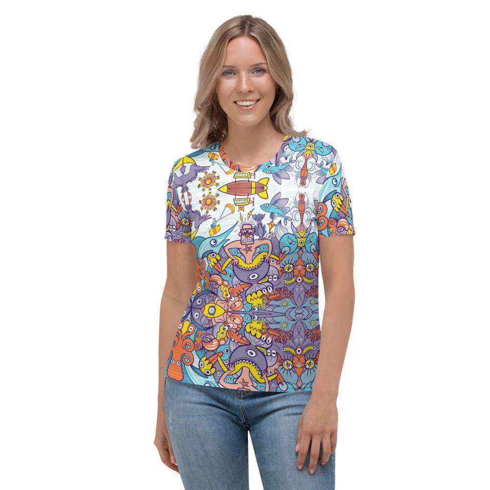 Ready for adventure this summer? Women's T-shirt-All-over print T-Shirts