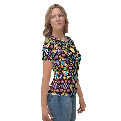 Don't be afraid of microorganisms Women's T-shirt-All-over print T-Shirts