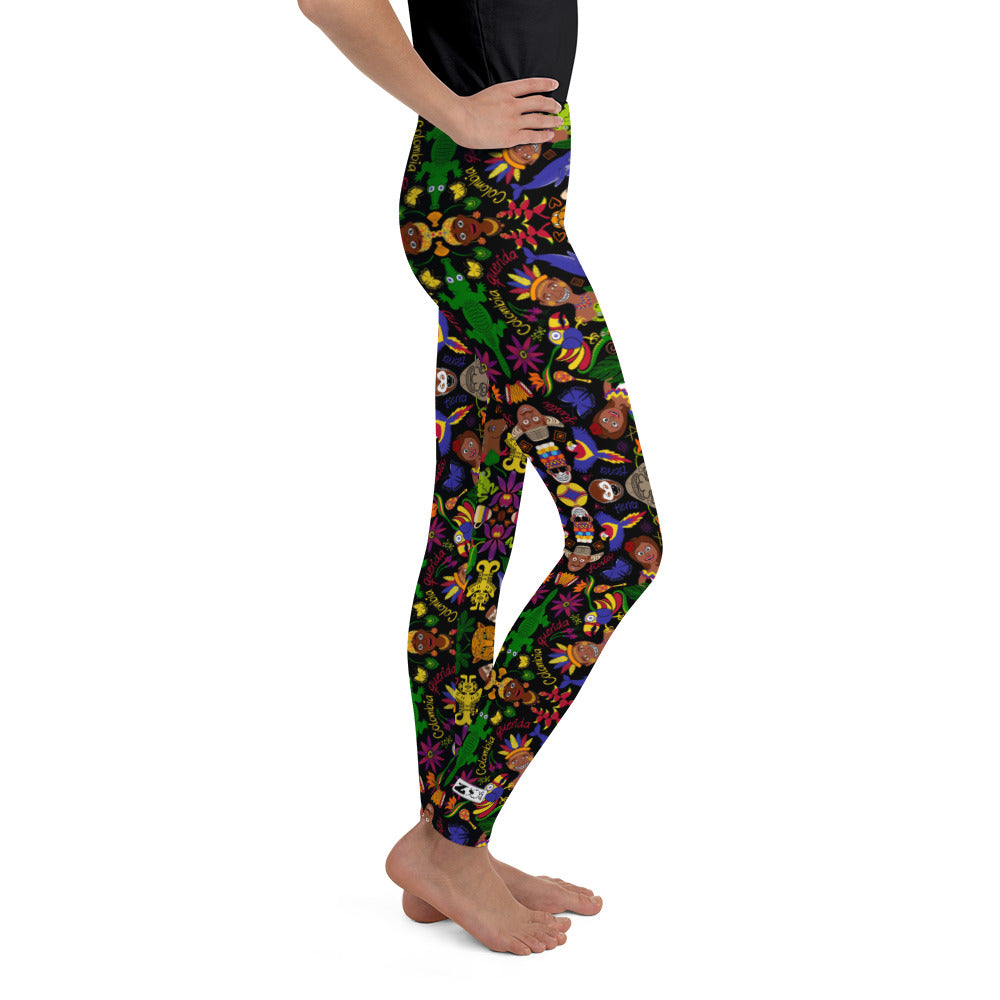 Colombia, the charm of a magical country Youth Leggings – Zoo&co