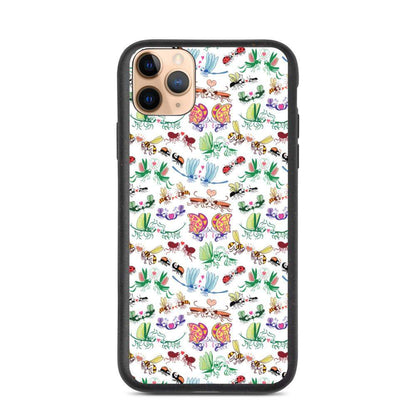 Cool insects madly in love Biodegradable phone case-Biodegradable iPhone cases