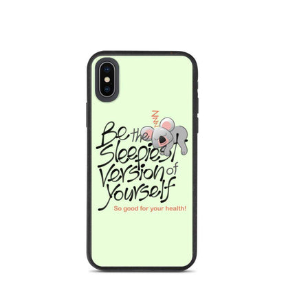 Be the sleepiest version of yourself Biodegradable phone case-Biodegradable iPhone cases