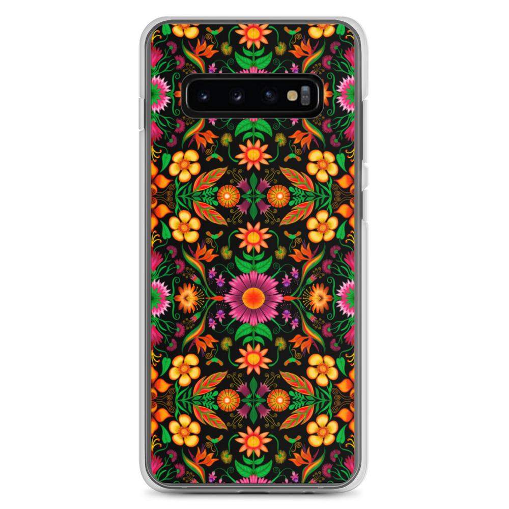 Wild flowers in a luxuriant jungle Samsung Case-Samsung cases