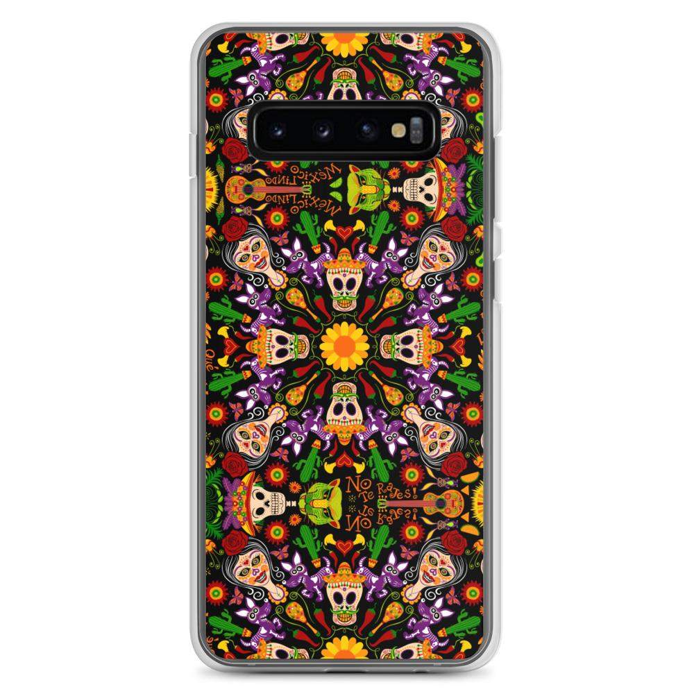 Mexican skulls celebrating the Day of the dead Samsung Case-Samsung cases