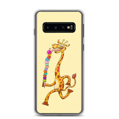 Cool giraffe eating ice cream Samsung Case-Samsung cases