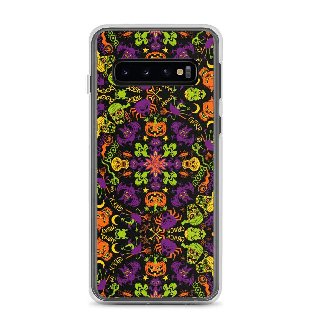 All Halloween stars in a creepy pattern design Samsung Case-Samsung cases