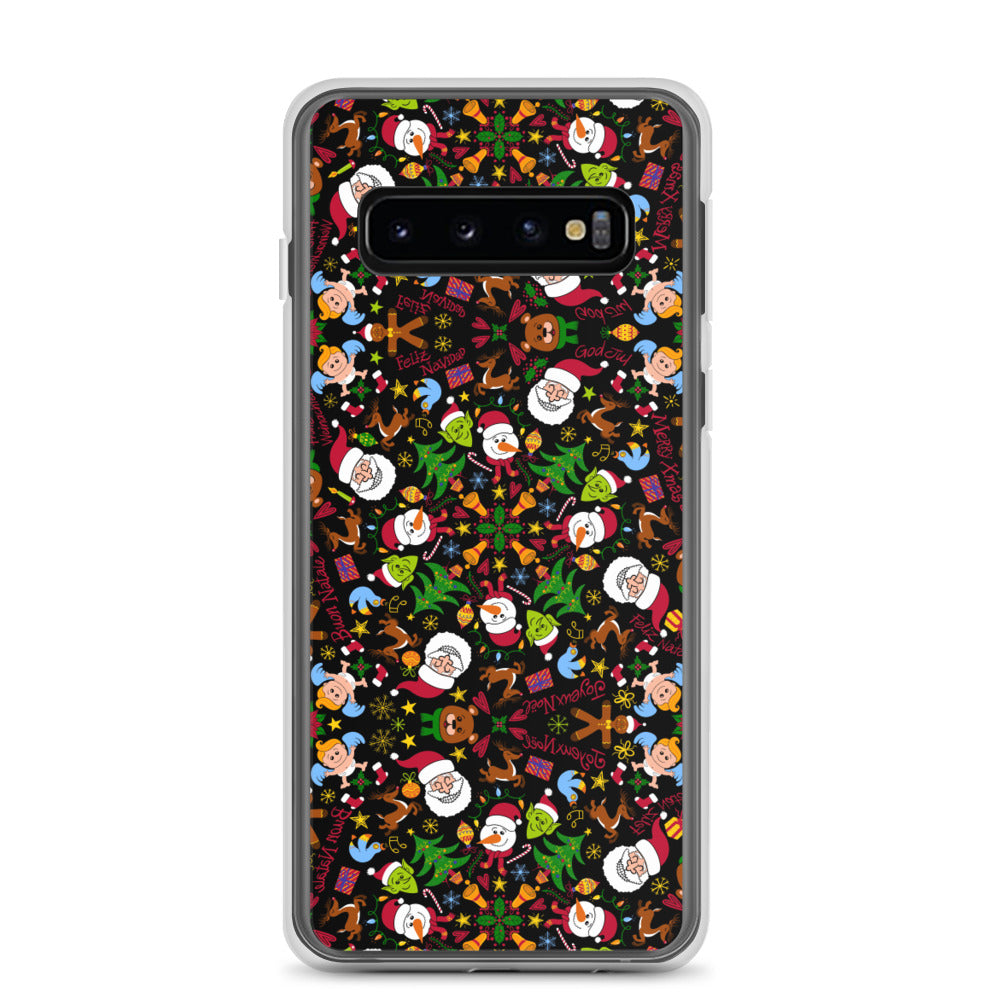 The joy of Christmas pattern design Samsung Case. S10
