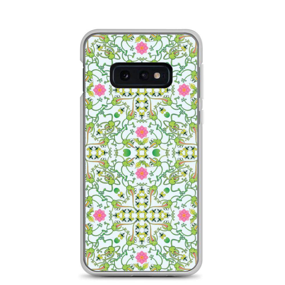 Funny frogs hunting flies Samsung Case-Samsung cases