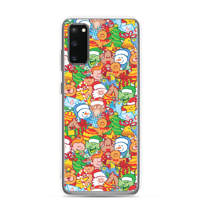 All Christmas stars pattern design Samsung Case. S20
