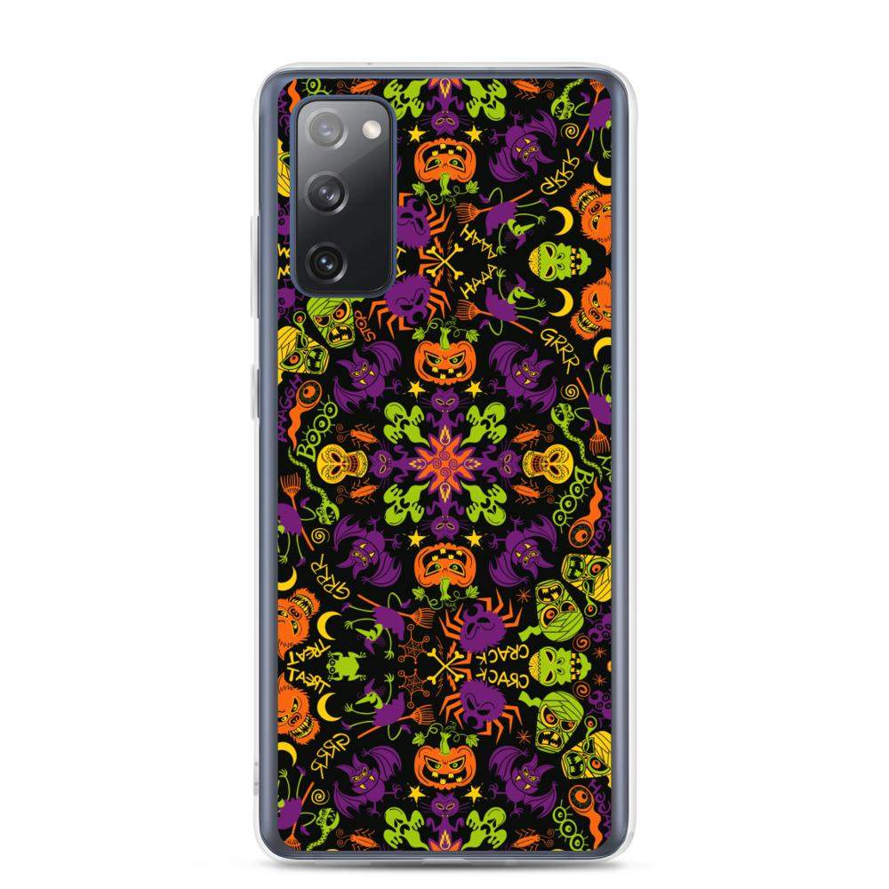 All Halloween stars in a creepy pattern design Samsung Case-Samsung cases