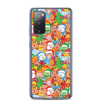 All Christmas stars pattern design Samsung Case. S20fe