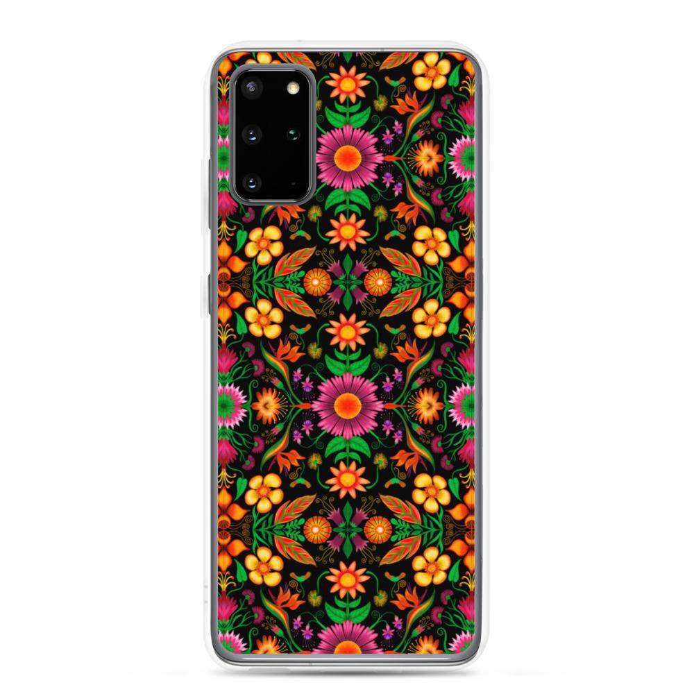 Wild flowers in a luxuriant jungle Samsung Case-Samsung cases
