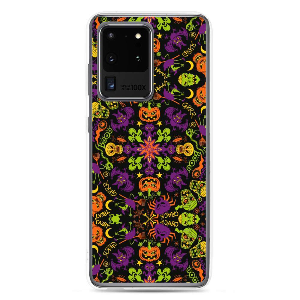 All Halloween stars in a creepy pattern design Samsung Case-Samsung cases