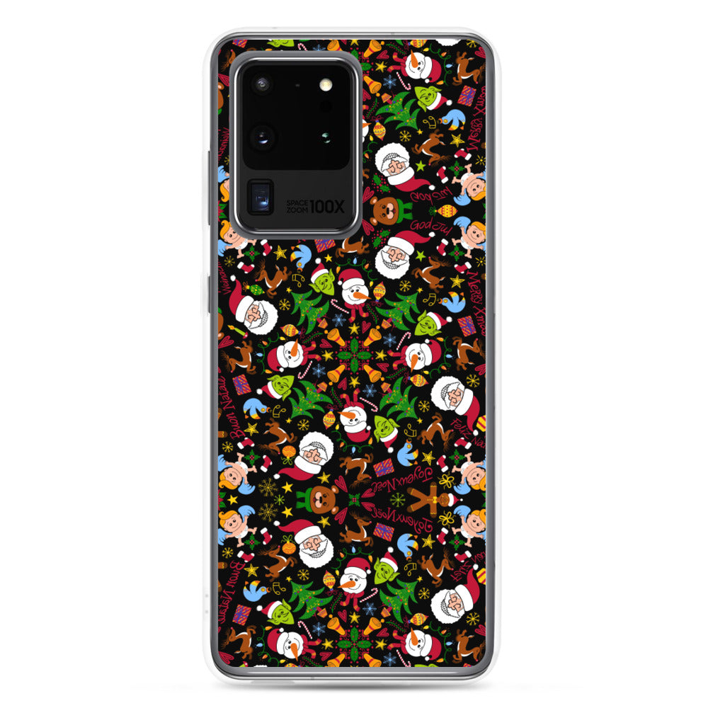 The joy of Christmas pattern design Samsung Case. S20 Ultra