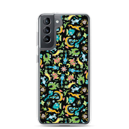 Sea creatures pattern design Samsung Case-Samsung cases